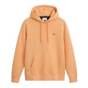 Gant Mens Shield Drawstring Hoodie / Orange